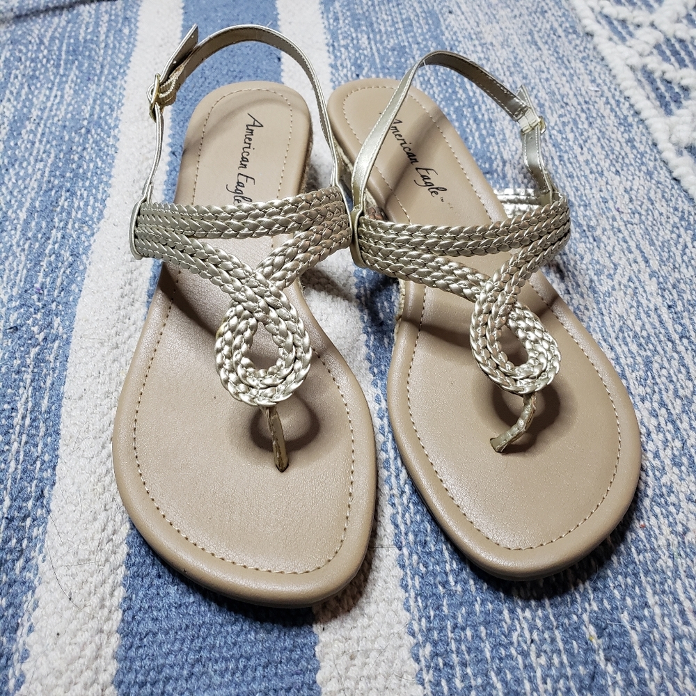 American Eagle Wedged Sandals